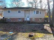 Large 5 bedroom, 2 bath Raised ranch in North Shirley location. Great potential. Don&rsquo;t miss this opportunity.