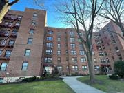 High-rise one-bedroom coop for sale on the 6th floor of a well-maintained elevator building laundry in the basement. This unit boasts an abundance of natural light with windows facing South providing a bright and inviting atmosphere. The spacious kitchen window facing East, making meal preparation a pleasant experience. Maintenance includes taxes, electricity, gas, heat. Conveniently located to markets, restaurants, schools, library, post office, bank, major highway and buses. PARKING indoor $70 outdoor $40