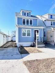 Welcome to this beautifully renovated single-family home in the heart of Ozone Park, offering the perfect blend of modern comfort and classic charm. Boasting 4 bedrooms and 2.5 baths, this residence is an ideal haven for a growing family. As you step through the front door, you are greeted by the warmth of hardwood floors that extend throughout the home, creating an inviting atmosphere. The formal living and dining areas provide an elegant space for entertaining guests or enjoying family gatherings. The four bedrooms offer spacious retreats, each designed with comfort in mind. Descend to the full finished basement, a versatile space that can be transformed into a home office, gym, or recreation room, adding valuable square footage to the home. Outside, a private driveway leads to a 1-car detached garage, providing convenient parking and additional storage. The well-maintained backyard offers a serene escape, perfect for enjoying sunny days or hosting outdoor gatherings. This home is not just a residence; it&rsquo;s a lifestyle. Located close to all major transportation options, commuting is a breeze. Furthermore, the vibrant Howard Beach shopping district is just a stone&rsquo;s throw away, ensuring that you&rsquo;re never far from the excitement of local amenities, restaurants, and entertainment. Experience the epitome of suburban living with this meticulously crafted, fully renovated home in Ozone Park - a place where contemporary luxury meets the convenience of a well-connected community. Welcome home!