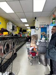 Laundry for sale. 17 Washers, 18 dryers, 1 parking spot plus storage in the basement. Excellent location, very busy area, a lot of houses, buildings, bus, train, stores. Great potential to make a lot of money. Rent a month $6, 800 includes real estate taxes, pay roo+4, 800 1 full time and 1 par time. water 2, 000 to 3, 000 every 3 months, gas and electric $2000, garbage=$100, phone $35 total Expenses $14, 735. Net income after expenses $5000 to $6000 a month.