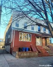 Lovely two family house in the heart of Ridgewood. Near all shops, schools and transportation. Original hardwood floors throughout property. Great yard with a garage. Tons of storage! Wonderful opportunity for anyone!