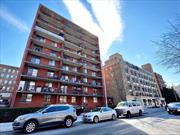 Corner unit. Excellent condition and view. Full size balcony. Washer and dryer in unit. Living in super. Cooking gas is included in maintenance. Another deed parking asking $40, 000. Close to Subway, Buses, LIRR and all the major Highways. Close to Main Street, supermarkets, Banks, Stores etc. Very Low Common Charge $304.85/ Mo. Very Low Real Estate Tax $3077.90/ yr. Only $256.5 per Month. Best Opportunity for Owners and Investors. It Won&rsquo;t last long!