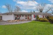 This charming 3 bedroom ranch house for sale in Rocky Point, NY is located just a short distance from the beautiful beach. With its desirable single-level layout, this home offers convenient and easy living. The interior features a spacious living room with large windows that flood the space with natural light. The den is spacious and larger than the living room. It features a huge walk-in closet, perfect for storing and organizing clothes and accessories. In addition to the walk-in closet, there are two other large closets in the den, providing ample storage space for various items. Outside, the four-car driveway provides ample parking space for both residents and guests. The well-appointed kitchen boasts modern appliances, ample cabinetry. Each of the three bedrooms provides comfortable accommodation, while the backyard offers a serene oasis for relaxation and entertaining. In addition, the property&rsquo;s proximity to the beach allows for enjoyable walks along the shore and stunning sunsets. This home presents an excellent opportunity for those seeking a peaceful coastal lifestyle.