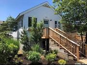 Adorable cottage with everything you need including pool! Includes 6 bikes, 10 beach chairs, beach umbrella, wagon and BBQ.