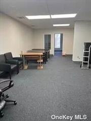 beautiful brand new office with central heat and air condition, has a waiting room parking all utilities included