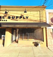 This glass-front store on busy Wantagh Avenue has lots of street parking that is well-visible and well-signed. Short walk to the LIRR station, and bus stops with easy access from all directions. This unit has a private back office space and bathroom. Mount Sinai is currently constructing a 60, 000-square-foot state-of-the-art, $35 million multi-specialty healthcare mega complex across the street.