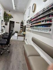 Seize the opportunity to own a profitable well- stablished nail salon in Ozone Park, with a loyal clientele. this salon comes fully equipped, ready for an entrepreneur to step in a thrive in the beauty industry.