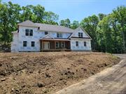 Brand new construction set on spectacular 3.4 acre elevated site at end of cul-de-sac. Located in town of Somers 5 minutes to Yorktown Triangle Center and minutes to major highways. Amawalk Point Rd is a private cul-de-sac road of 4 custom built homes. This two story entry foyer has 9Ft ceiling on 1st floor, huge living room, family room w/propane gas fireplace, slider out back to stone patio, eat in kitchen w/center island, formal dining room, half bath, 3 car garage. Second floor consists of huge master suite, master bathroom w/tiled shower stall and separate soaking tub, double sink vanity, walk in closets, 3 generous sized bedrooms, hall bathroom, plus a den/office or 5th bedroom if needed. Huge unfinished basement with walk out to side yard. Ultra high efficiency electric heating & air conditioning system utilizing spay foam insulation. Propane for kitchen cooktop/oven and fireplace. Quality built by local family builders. Plenty of level yard for outdoor recreation and pool site. Time to customize! Pick you own cabinets, countertops, plumbing and lighting fixtures. Legal 5 bedroom septic system. Property has views of Amawalk Reservoir.