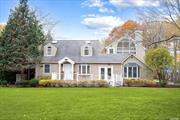 Step into this exquisitely renovated 6-bedroom, 5-bathroom residence located in the exclusive beach community of Jamesport, NY. Boasting approximately 3300 sq ft of living space, this property seamlessly combines contemporary luxury with coastal allure. Upon entering, bask in the abundance of natural light streaming through numerous skylights and glass sliders, creating a luminous and inviting ambiance. The first-floor primary ensuite elegantly connects the living room, dining room, and kitchen in a spacious open concept layout. The kitchen is a culinary haven, equipped with new Bosch dishwasher, Bertazzoni stove, and GE Cafe Refrigerator, perfect for passionate chefs. Additionally, the home features a second floor primary ensuite with a full bath, sitting room, storage, and a balcony offering utmost privacy. Outdoors, the residence sits on a picturesque half-acre lot with ample space for outdoor leisure. Multiple decks provide an ideal setting for outdoor dining and relaxation, complemented by mature landscaping that enhances the tranquil atmosphere.The 2-car detached garage with a storage loft above and a charming red barn offer both functionality and rustic charm. Furthermore, there is ample space for a potential pool, making it an entertainer&rsquo;s delight. Nestled in a private beach community, this home offers a peaceful retreat while being conveniently located just a short distance from the beach.