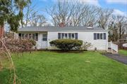 Quiet neighborhood in the wonderful town of Blue Point. This 3 Bedroom, 1 Bath Ranch-style home offers a large yard for your enjoyment. The house needs renovation, but is in good condition and ready for you to make it your own. NEW Stainless Steel Oil Tank located in rear yard.