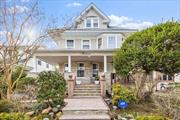 Nestled just a block away from the vibrant Northern Boulevard, this enchanting Victorian home welcomes you with its stunning stone-faced front porch, setting the stage for the warmth and elegance that lies within. This beautifully maintained residence, features exquisite hardwood floors, creating a cohesive and inviting atmosphere. The layout is thoughtfully designed to maximize the flow of light and air, ensuring every corner feels both spacious and inviting. The heart of this home is its kitchen with sleek quartz countertops that provide both beauty and durability. A convenient door leads from the kitchen to a tranquil backyard, creating a perfect blend of indoor and outdoor living spaces ideal for entertaining or quiet relaxation. The property also boasts a fully finished basement, providing flexible space for a den, home office, or recreational room, adding another layer of comfort and versatility to this exquisite home.