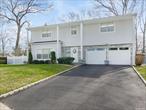 Gorgeous 4 bedroom 2.5 bath Center Hall Colonial located on .40 of an acre in a quiet Cul de Sac within the Sachem School District. This home has custom paint and window treatments through out with ceiling moldings. Both the living room and the den are sunken.The Den has a brick fireplace that is supplied by propane and sliders looking out onto the deck. Carpet upstairs are over original hardwood floors. New CAC (2022) and roof on its first layer (2020) . Primary bedroom with double walk in closets, dressing area and recently updated bathroom (2019). The beautiful home has a trex deck that overlooks a 20x40 salt water in-ground pool. The property has a 4 zone in-ground sprinkler systewith the yard enclosed by PVC fencing. Laundry room is directly off the kitchen. Basement is a partial and is unfinished except for a wine cellar area.