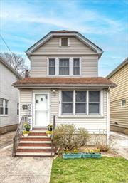 Welcome to your new, amazing opportunity! Located in the heart of Cambria Heights, just minutes away from JFK airport, highways, and local shops this spacious two-story detached home awaits. Featuring 3 bedrooms, 1bathroom, cozy living room, dining room, kitchen with a convenient breakfast nook, enclosed sun porch, this well-maintained property offers comfort and functionality. The basement provides ample storage and a private side entrance. With its prime location and desirable features, this property is ready for a new owner to make it their own. Property Sold As Is