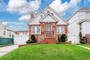 Welcome to this beautifully renovated, sunny, and bright south-exposed one-family brick house nestled in a peaceful and desirable neighborhood. This home boasts a generous lot size of 40x100 and a building size of 23x42, all within the R3X zoning.1Floor Featuring A Entry Foyer, Large Master bedroom, 1Bed room, large 2FullBath room, Eating kitchen w/ Granite counter top, Living Room with Dining area, w/OSE. 2 Floor Large 2 Bedroom, large full bathroom with large Jacuzzi Bathtub, Hardwood Floor Throughout. Finished Full Basement, Laundry room, Boiler room, Boiler is Brand New, Paved Back yard. Close to School, Park, and Shops, and Close to Bus. Must come and See!