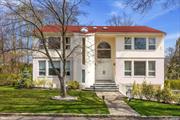 Stunning grand colonial home, nestled in the center of Great Neck.  Built in 1991 and renovated in 2017, this house seamlessly blends modern sophistication with classic charm.  Upon entrance, the property boasts a 23-foot-high grand foyer, setting the stage for its elegant interior. The main level exudes both grace and functionality, featuring a formal living room and dining room.  The heart of the home lies in its expansive open-concept kitchen, complete with modern finishes with direct access to a private deck overlooking its serene backyard.  The laundry room is seamlessly merged with the mudroom behind the kitchen.  Another highlight of the main level is the second primary bedroom, offering flexibility and convenience with its en-suite full bathroom.  Additionally, a stylish powder room caters to guests&rsquo; needs.  Ascend the staircase to the second floor where you will find yourself on the elegant mezzanine balcony overseeing the grand foyer.  It leads to a spacious and private family residential floor.  Here, a luxurious primary bedroom suite awaits, with a full bath including a shower and jacuzzi, and a generously sized walk-in closet for all your personal items and comfort while changing.  Accompanying this is another private bedroom with an en-suite bathroom and walk-in closet, along with two additional bedrooms, each boasting ample closet space.  A full bathroom serves these two bedrooms.  Back on the first floor, by the side of the foyer, another staircase leads you down to a large finished basement, offering an open layout with the fifth full bathroom conveniently located for use.  The basement provides direct access to the double-car garage, with an additional one-car-sized space at the rear.  This perfect home also includes features such as central AC, a built-in central vacuum system, skylights, a 7-year-old roof, 5-year-old siding, and much more.  Conveniently located just one block away from Elizabeth M. Baker Elementary School, this family-friendly home offers the perfect balance of elegance, comfort, and convenience!  Don&rsquo;t miss the opportunity to experience the epitome of refined living in this remarkable residence!