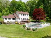 PRICE IMPROVEMENT!!!! Head to your very own countryside getaway just 60 miles from NYC! This peaceful retreat offers privacy and relaxation surrounded by nature&rsquo;s beauty. Set on 19 acres, this updated 3 bed 3 bath home boasts a modern kitchen and a luxurious spa-like bathroom in the main suite. With high ceilings and plenty of windows, natural light floods the space, offering tranquil woodland views. Outside, take a dip in the saltwater heated pool or explore the great outdoors all year round. Recent upgrades include siding, roof, septic, and more. Conveniently located near parks, the charming Pawling village, and outdoor attractions like the Appalachian Trail and Fahnestock State Park. About 1 mile from train station and highways for easy commuting. Don&rsquo;t let this opportunity for a cozy retreat close to everything slip away! Property includes a 2nd 6.5 acre parcel on right of driveway that could be buildable. Lot #134089-6957-00-303420-00-00