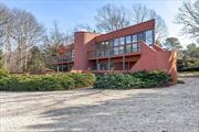 Enjoy breathtaking views over Cold Spring Pond and Peconic Bay from this contemporary home. The spacious kitchen, living and dining areas boast magnificent, panoramic vistas over the water. The home features an additional family room, four bedrooms and three baths. Enjoy your summer in this water view paradise located within minutes from ocean beaches and Southampton Village.