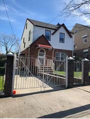 Located in the heart of east Elmhurst. Near northern blvd and Astoria blvd. Private driveway and fenced backyard with large deck. 38x100 lot with R4 zoing. A great investment apportunity.