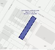 Amazing Development Site in Astoria offering a great opportunity to the savvy developer as the current structure could be left in place while enlarging it into a 10 unit building or a large community or medical facility. This would save construction costs (no excavation, no foundation, no shoring and little to no underpinning), time and taxes, by filing for an Alteration 1 instead of a New Building. The survey and an architectural opinion are available upon request but we encourage you to verify with your own architect. The oversized lot provides additional parking or outdoor space for entertaining. Currently Vacant and in average good condition this Legal 4 family detached brick home in Astoria features four 1 Bedroom apartments, a full finished basement on the oversized 25 x142 feet lot with R6B zoning which provides over 5, 000 sq ft of additional air rights. Centrally located within 3 blocks to the N and W subway stations at 30th Ave., and close to multiple cafes, restaurants, and entertainment venues. Mount Sinai is in close proximity and it is a great source of tenants. Aside from developing the site, you could use it as it is as a turn key investment in an area with strong appreciation and a very healthy rental market. All the utilities are paid for by the tenants and the building has 4 separate boilers and 4 separate hot water heaters You could combine 2 units to create a larger home while still preserving the rental income.  Sites like this, delivered entirely vacant are a rare find in Astoria. Projected income and expenses for the current building is available upon request (cap rate of 6.5%).