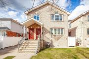 Fully Renovated Detached Brick 2 Family Home, Constructed in 2010. Excellent Condition. Stainless Steel Appliances. 1st Floor: 3 Bedrooms, 2 Full Bathrooms, Eat in Kitchen, Lr/Dr Combo, CAC, Hardwood Floors. 2nd Floor: 3 Bedrooms, 2 Full Bathrooms, Eat in Kitchen, Lr/Dr Combo, CAC, Hardwood Floors. Basement: Full Finished, Recreational Room, Half Bathroom, Walkout Entrance, Laundry Area, Utility Room. Fenced Yard. Long Driveway with Detached Garage (fits 5 Cars). Close to Bus Transportations, Schools, Parks, Shops & Restaurants.