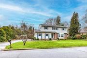 Lovely colonial home set in north Greenlawn on flat 1/3 acre of property in the Harborfields school district. The entry foyer leads to the large living room with bay window and is open to the formal dining room. The kitchen was remodeled with lighter cabinets, quartz counters and updated gas stove. The large great room has plenty of room for all of your entertaining needs including a woodburning fireplace along with access to the half bath. Upstairs is the primary bedroom with large walk in closet and full updated bath. Three additional spacious bedrooms with double closets along with the full hall bath complete the 2nd floor. The full basement features washer/dryer, utilities and lots of storage space. Recently updated Trex deck is covered and leads to the flat useable backyard space along with the vinyl, salt water, heated pool with deck surround. Updates to the home include gas heating, central air, roof (2014), cesspool (2007), 200 amp electric, pool equipment (2015), alarm system, wood floors and more! Close to Greenlawn village and easy access to local beaches, LIRR trains and parkways. Don&rsquo;t miss this great home!