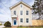 This charming Farmhouse offers a quintessential North Fork living experience. With hardwood flooring and period details throughout, it exudes warmth and authenticity while the tasteful renovations foster modern comfort and livability. The spacious half-acre has a large, fenced rear yard with a pool and patio, perfect for outdoor entertaining. Ideally situated at the edge of Southold Hamlet commercial district, next to the iconic North Fork Table and Inn and delightful Deep Roots Farm. This home perfectly encapsulates North Fork living with beaches, farmstands, wineries, and Greenport Village all minutes away.