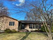 Gorgeous 3 Bed, 2.5 Bath Expanded Ranch with immense living and storage space! Eat-in-Kitchen includes all stainless steel appliances, a double oven, induction stove, double door fridge, and thick Oak Cabinets.5 Motorized Skylights illuminate the beauty of this home! Highlights include the Formal Dining Room, Living Room w/ vaulted ceilings, Den w/ wood burning stove, Master Bedroom w/ ensuite, and floor-to-ceiling tiled bathrooms. The extra large basement w/ Bilco doors has 4 finished rooms, and an unfinished expansive workbench/storage area. From the huge fenced backyard you have scenic views of Kaler Pond, and an inground pool w/ a LifeLock cover and all necessary equipment. Additional features include a 2.5 Car Garage, Laundry Area, 2 year old Cast Iron Burner, and a Main Panel w/ 2 Sub Panels & Pool Panel.