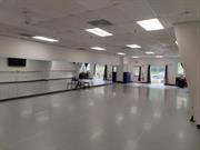 4500 foot space former dance studio , fitness space ample parking a bright well lit space has 3 other rooms central air and its clear span . Also has a small kitchen. located in village proper walk to post office and restaurants and post office private entrance . Great space 10 foot ceilings great for many uses destributiin , wharehouse or data canter ground floor and over head doors could be installed . A wonderful space for may uses easy to show .