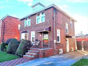 Palatial fully brick single family in the heart of the Centreville section of Ozone Park. This home boasts three bedrooms (with potential for more) and three bathrooms, over multiple levels with full-finished basement and an outside separate entrance. Open concept L-shaped living and dining room lead to glass sliders showcasing an absolutely tremendous yard. Spend all summer basking in the sun on the wooden deck, or take a dip in your pool. Two year old windows, new boiler, updated electrical, ten year old roof, 50 gallon hot water heater. Attic for storage, wide-set private driveway, and a tremendous garage. Sip a cool drink on your brick porch in the shade of your cherry blossom tree. This house is on a very quiet street just blocks away from a brand new state of the art elementary school, shopping, transportation, and a lovely park. Absolute stunner.