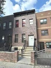 Legal, fully occupied and fully renovated income producing duplex. Each unit has a living area off the kitchen, large bedrooms, and bathrooms. Full finished basement can be utilized as an entertainment area or storage space. Private outdoor space is overlooked by large windows and a balcony. Sold as-is. Rental Income: Unit 1 - $2, 000/month. Unit 2 - $2, 900/month.