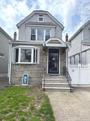 Three bedroom, 2 1/2 bath Colonial, full finished basement, walk up attic, one car detached garage.