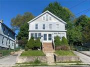 Renovated 3 Bedroom, 1 bath duplex apartment convenient to downtown Middletown restaurants, shopping, Touro Medical College, and public transportation. A welcoming front porch leads up to the left side of this Two Family home with beautiful hardwood floors throughout. Includes spacious living room and formal dining room, kitchen with tile floor, white cabinetry, refrigerator and oven/range. Ample storage in both the unfinished basement, which also includes private laundry, and a walk-up attic. A rear mudroom overlooks the shared backyard. The private driveway has room for two parking spots. Newer vinyl windows with municipal gas, sewer, water. Tenant pays own utilities and takes care of snow and yard. Must have good credit, no smoking, no pets.