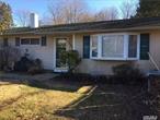 Adorable 3 Bedroom Ranch, Updated Bath And A Half , Kitchen , Lr/Dr,  Sliding Glass Door Opens To A Large Deck Great For Outdoor Entertaining. Commack Sd.