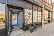Established Barber shop in Prime location, On Rockaway Ave, Valley Stream. Existing clientele and walk ins. Inside in diamond condition - 12 Chairs, Waiting area, New Flooring, 2 bathrooms, rear shampoo room with 2 sinks, break room for workers. Diamond Condition. All Fixtures included. New 10 Year Lease. There is also space for additional retail inside.