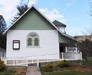 Bring your creativity to this classic church in Hankins and give it a new purpose. The building is in very good shape, with a sound structure, beautiful woodwork and soaring spaces. It&rsquo;s perfect for an open-concept renovation. The main congregation room measures 29&rsquo; x 23&rsquo; and is suffused with soft light from the stained-glass windows. There&rsquo;s a kitchen and a half bath, as well as a 35&rsquo;x 16&rsquo; dining/gathering area. Rich wainscoting, window trim, chandeliers, and built-ins add a warm feel. Oil-fired warm-air heat, on-demand hot water, architectural shingled roof, high-speed cable on the street. The large back yard provides room for croquet, badminton, or other outdoor fun. And you can always ring your own bell! Close to the restaurants, shops and farmers market in Callicoon and the Delaware River. 2 hours NYC. Taxes reflect current exemption; post-sale taxes TBD.