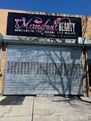 Spacious Move-in Ready Store Front  Previously utilized as a hair salon  Located in a Prime Location of the Well Traveled Merrick Boulevard.