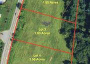 Located on Route 22 in the town of Dover Plains, this Eight-acre site consists of four lots: 1.66-acre(lot 1), 1.85-acre(lot 2),  2.03-acre(lot 3), and 2.5-acre(lot 4) development sites. It is currently being re-zoned to Gateway Commercial (GC) by the municipality. The purpose of the Gateway district is to encourage the development of a compatible mix of commercial, office,  light retail, and residential uses. The property was previously BOH-approved for Four, four-bedroom residences along with site plans. The site is an open meadow with high visibility, a daily traffic count of 6924 vehicles a day, and less than one mile from the Dover Plains Metro North Train Station. Purchase one or more for your development needs. The town is looking to increase the growth of its commercial districts; take advantage of this excellent opportunity to join in its efforts while creating a profitable investment.