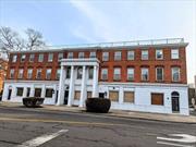 Spacious 1347 sq ft, sunlit 3rd floor office suite located in the village of Garden City. Historic building situated directly across the street from the LIRR, Garden City Hotel and library. Comes with two assigned parking spots in private parking lot. Professional, elevator building convenient to shops, restaurants and businesses on 7th St. 5/6 private, windowed, offices, reception area. 5 year lease term preferred. $35.00 per sq ft - includes electric.