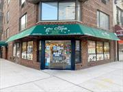 Location! Location!! Great opportunity to walk into a fully built out deli/cafe with equipment in place ready!!! Located at heavy traffic corner retail space in mixed use at the Upper East Side Condo building. Very busy location and less than 1 block from N/Q 96th St. station. 18 apartment units above and surrounded by many apartment buildings and schools. 1110 SF on the first floor and 500 SF in the basement for storage. Please see the above attached flyer.