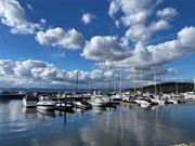 BOAT SLIP can dock up to a 25 foot boat in the award winning Half Moon Bay Marina at the widest part of the majestic Hudson River, only 35 miles from NYC. Sunsets to enjoy night after night. Nestled between Senasqua Park and Croton Pointe Park, with miles of walking trails near the Croton Sailing School, with amenities: floating docks with deep water slips, 100 foot wave wall, fresh water, 24 hour condo security, lighted parking lot, showers, restrooms, hookups for internet, phones, cable TV, 110 and 220 volt dockside power. Marina fee billed quarterly. Enjoy vacation every day on your boat at Half Moon Bay, the most beautiful setting in the Metro area. Want to try before you buy? Rent to own also possible for $3000 for the season. Dream of living on your boat? There is no better place to watch the sunset before heading off to sleep. It really IS magical here!!