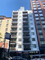 New 1 bedroom apartment with 1 full bathroom, living room and kitchen with balcony. Gym in the building, and washer/dryer in the apartment. Brand New Construction By Queens Plaza South, Minute Away To Subway Station.