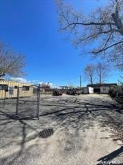 ATTENTION ALL CONTRACTORS, 5, 000 SQ, FT, GATED AND SECURE YARD LOT FOR LEASE WITH 100 AMP ELECTRIC SEPERATELY METERED. CAN ALSO BE COMBINED WITH A 576 SQ FT GARAGE. Prime location in the heart of Bayport on Montauk Highway with easy access to Montauk Hwy West and East, Nicholl&rsquo;s Road and Sunrise Highway. Lot is discreetly set back from Montauk Highway, ideal for all types of Contractor&rsquo;s trucks, vehicles and equipment.