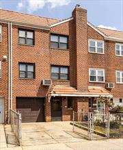 Welcome to this lovely two-family brick home, ideally situated just one block from vibrant Ditmars Blvd in the heart of Astoria&rsquo;s coveted Ditmars district. This property offers a rare opportunity to own a spacious and well-maintained home with the potential for conversion into a three-family residence (consult with your architect), making it an excellent investment opportunity.  The home features a spacious walk-in unit with direct access to the backyard, offering ample space for storage. This versatile area provides endless possibilities to suit your needs.  The second floor is comprised of two bedrooms, 1 bathroom, eat in kitchen and a spacious living room. Enjoy access to the backyard oasis through a private balcony, perfect for enjoying morning coffee or evening sunsets.  The third floor presents another 2-bedroom unit that has been renovated with hardwood floors throughout, a spacious living room, eat-in kitchen, two hall closets and a full bathroom. A 1-car attached garage provides secure parking and storage space, the private driveway also offers one additional parking space adding convenience and value to this home. The backyard features a beautiful lawn, offering a serene outdoor space for relaxation and recreation.  Just steps away from Ditmars Blvd, offering a plethora of dining, shopping, and entertainment options. Close proximity to Astoria Park, providing ample opportunities for outdoor recreation and leisure. Commuters will appreciate the proximity to public transportation, including buses and the N/W subway line, for convenient travel throughout the city. Also located within the sought-after PS 122 school district.  Don&rsquo;t miss this rare opportunity to own a two-family home one block from Ditmars Blvd.