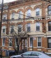 6 Family rent stabilized. Each apartment has 5 rooms, 3 bedrooms, 1 full bath. Full basement,  Private Yard. Call for income and expenses