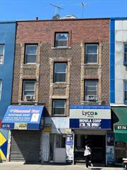 The Future is here! The Future is now! The future is Jamaica, Queens, New York City...Assemblage Begins here with 2 sister properties feet apart. The Parsons Blvd. subway entrance just seconds away...Now Zoned R7A. This has the potential for the right conglomerate to buy these buildings (why not buy the other nine buildings that form the L shape of this corner) & re-zone to a 40 story building. Extraordinary Investment Opportunity in the heart of the Commercial zone of Jamaica, Queens- Central To All! Nestled within the bustling enclave of Jamaica, Queens, this three story mixed-use building is located mid-block on one of the town&rsquo;s most commercial streets & within minutes of all modes of transport & shopping on either side! This rarely found type of property is an excellent investment opportunity as is, or has tremendous upside based on an R7A, C2-3, C1-2 zoning which will allow for up to 13, 000 SF buildable!  Don&rsquo;t miss out on this once in a lifetime opportunity!