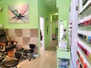 Prime Business location! Flushing on Northern Blvd. Nail (manicure, pedicure), waxing room, facial (Skin Care), eye lashing, massage rooms & beauty accessory store. Excellent condition ready for business! Approx 1, 500 SF street level. Room for washer & dryer.