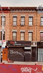 Income Producing Mix-Use For Sale! Opportunity is knocking! Call today for your private tour of this centrally located mix-use property. Located in one of Brooklyn&rsquo;s busiest corridors. 1197 Flatbush Ave, offers 2 spacious residential units, and an established storefront located on the first floor. (Total annual rental income $90, 600 + tenants pays 50% taxes.) the opportunities are endless and the expenses are limited! Close to stores, supermarkets, high volume of foot traffic. B41 Bus route , Trains B and Q