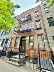 Calling All Investors, Developers, & End-Users!!! 100% Occupied 6 Unit Apartment Building In Bushwick For Sale!!! The Property Features Excellent Signage, Great Exposure, Strong R6 Zoning, 6 Parking Spaces, High 10&rsquo; Ceilings, Separate Meters, Low Property Taxes, All New LED Lighting, A/C, +++!!! The Property Is Located In The Heart Of Bushwick Just 2 Blocks Off Myrtle Avenue!!! The Property Is Situated Minutes From The Barclays Center, Brooklyn Children&rsquo;s Museum & The Prospect Park Zoo!!! Neighbors Include UPS, The Home Depot, T-Mobile, Dunkin&rsquo;, CubeSmart Self Storage, Walgreens, JD Sports, Subway, Wendy&rsquo;s, KFC, +++!!! This Property Offers HUGE Upside Potential!!!   Income:  Unit 1L : $16, 118.76 Ann.  Unit 1R: $18, 227.88 Ann.  Unit 2L: $23, 609.16 Ann.  Unit 2R: $15, 095.40 Ann.  Unit 3R: $21, 420 Ann.  Unit 3L: $23, 666.52 Ann.  Gross Income: $118, 137.72 Ann.  Expenses:  Gas : $1, 320 Ann. (Common Areas)  Electric: $620 Ann. (Hallway & Common Areas)  Water + Sewer: $4, 783 Ann.  Insurance: $3, 780 Ann.  Taxes: $6, 855.88 Ann.   Total Expenses: $17, 358.88 Ann.  Net Operating Income (NOI): $100, 778.84 Ann.  ,  or