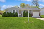 Well loved and cherished for nearly 50 years, this 1100 + - sq ft ranch is located in the highly sought-after Country Village community! This wonderful home offers 3 bedrooms, 1 full bathroom, full partially finished basement and a 1-car attached garage. Notable features are oak hardwood floors throughout, central air, stainless steel appliances, Andersen windows, 150 Amp service & newer Maytag washer/dryer. Fantastic potential to put your own touch on it! East Islip Schools. Close proximity to Heckscher State Park, which features a 3.3 mile loop accessible for various activities, basketball courts, playgrounds, picnic areas, nature observation spots, and much more!