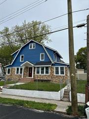 This beautiful Colonial fully renovated single family home is located in the heart of Saint Albans area of the Jamaica queens. This home is open and spacious with hardwood floors, recessed LED lighting, crown molding, eat in kitchen, granite counter tops, and stainless steel appliances. Our home also has a formal dining area, french doors that lead to the family room. Home has high ceilings, lots of windows for natural light throughout the home. The large yard is perfect for entertainment and beautiful summer nights. The second floor has three bedrooms and one and half bathroom ,  Finished walk out basement newly renovated two bedrooms full bath, Spacious finished attic. high efficiency gas boiler with separate entrance . Detached garage Parking for two cars. This home is close to highways and public transportation.